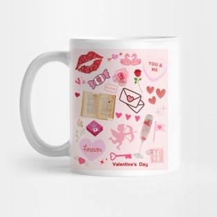 Valentine's Day 2023 Print - Pale Pink Mug